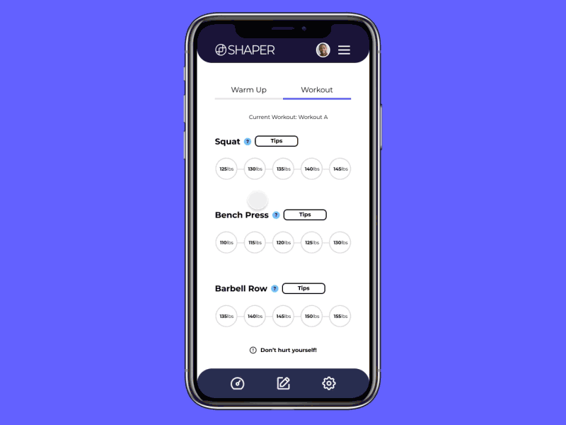 Daily UI #007 - User Settings