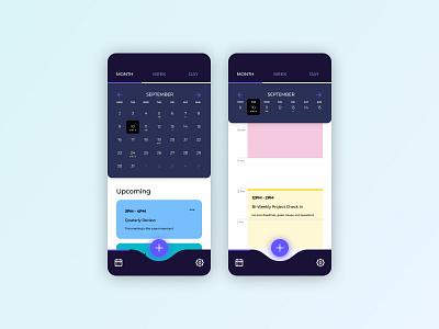 Daily UI #038 - Calendar app calendar calendar app daily ui design mobile ui ui design ux visual design