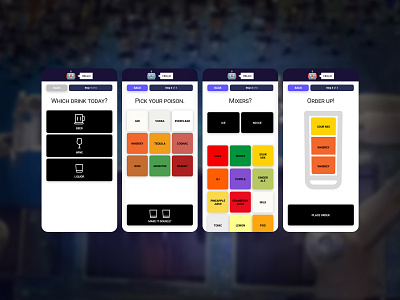 Daily UI #043 - Drinks Menu app artificial intelligence daily ui design mobile robotics ui ui design ux visual design