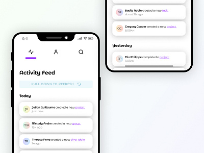 Daily UI #047 - Activity Feed