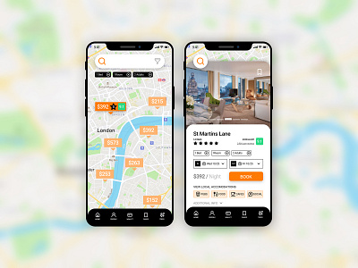 Daily UI #067 - Hotel Booking app daily 100 daily 100 challenge daily ui design hotel booking hotel booking app mobile ui ui design ux visual design