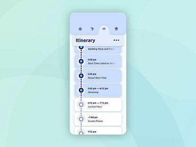 Daily UI #079 - Itinerary app daily 100 daily 100 challenge daily ui design itinerary mobile ui ui design ux visual design