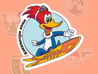 Woody Woodpecker Designs Themes Templates And Downloadable Graphic Elements On Dribbble