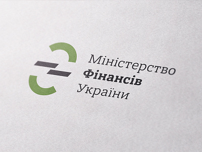 Logo for the Ministry of Finance of Ukraine