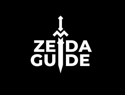 30 Day Logo Challenge #2 | Zelda Guide 30daylogochallenge branding design flat logo logo design logos logotype minimal typogaphy