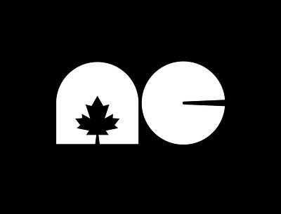 30 Day Logo Challenge #17 | Absolutely Canadian 30daylogochallenge branding design flat icon logo logo design minimal monogram typogaphy