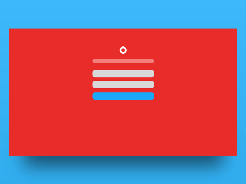 App login and page load prototype