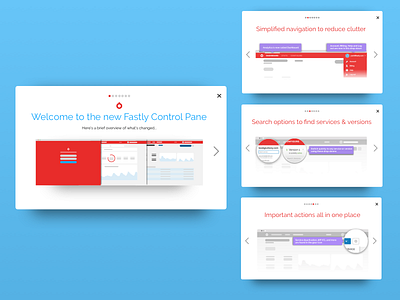 Whatsnew Dribbble carousel get started onboarding