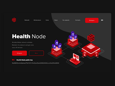 Health Node | Blockchain validator