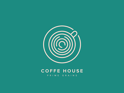 Coffee house coffee coffee cup logo logodesign