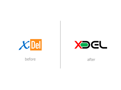 XDel before after