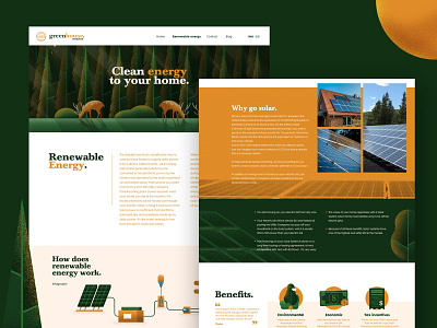 Greenhouse Website brand identity branding design illustration ui ui design ux web web design website