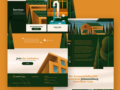 Greenhouse Website branding illustration ui ui design ux web web design website design