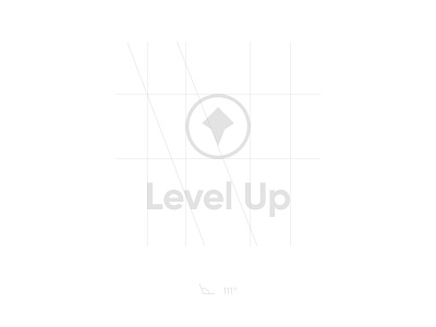 Level Up Car Detailing Logo Geometry