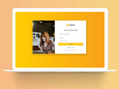 Criar Conta - LigZap logo saas saas website ui ux ui