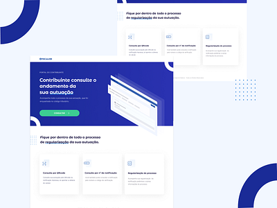 Portal do Contribuinte - Fiscalize brasil brazil design ui uidesign uiux userinterface ux ui