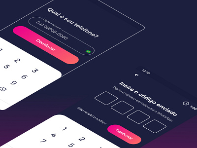 Sign Up Code Verification brasil brazil design ui uidesign userinterface ux ui