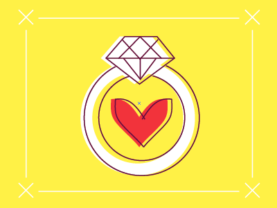 Ring Icon bridal illustration ring icon wedding wedding ring