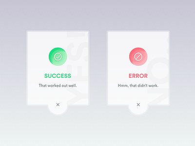 Flash Message daily dailyui error flash popover success ui