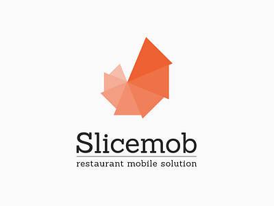 Slicemob logo identity logo restaurant slicemob solution visual