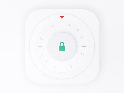 App Icon #Dailyui #005 005 app dailyui icon locker perobeli