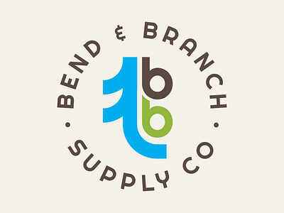 Bend & Branch Symbol and Badges adventure badge branding logo outdoor symbol