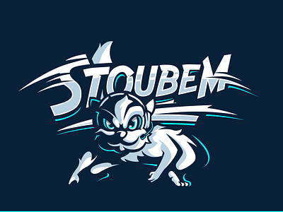 StoubeM Squirrel Mascot Illustration didier esport gaming graphiste illustration laureaux logo mascot