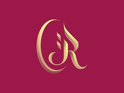 R + Oriental Logo arab arabic branding didier graphiste laureaux letter logo oriental r r logo restaurant