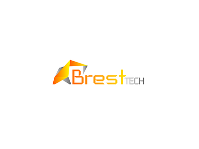 Brest Tech Logo brest didier identity laureaux logo origami tech