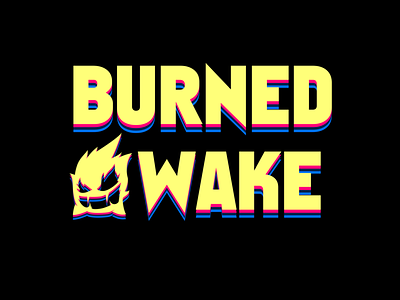 Burned Awake DJ Logo awake branding burned didier laureaux dj identity logo producer
