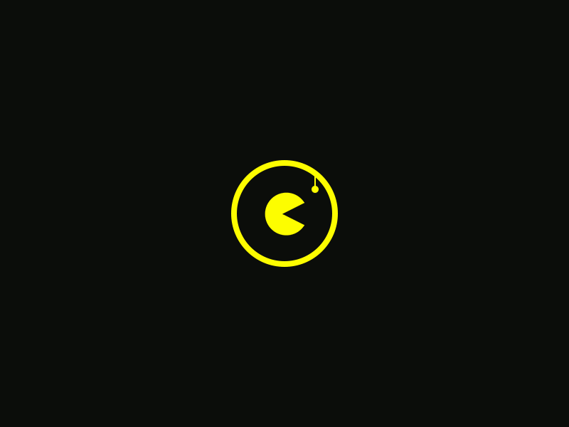 Pacman Icon GIF bretagne didier gif graphiste icon laureaux pacman
