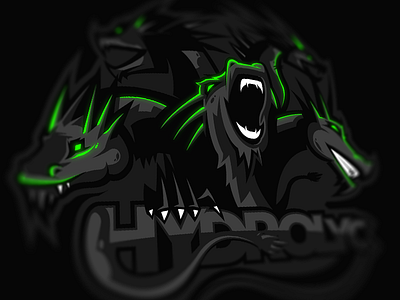 Hydrolyc Mascot didier gaming hodrolyc hydre illustration laureaux mascot monster