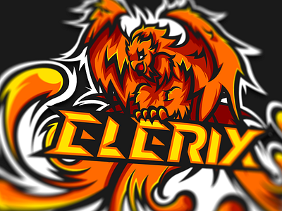 Phoenix Mascot Illustration elerix esport gaming illustration logo mascot phoenix