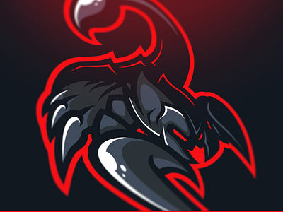 Benito Scorpion Mascot branding design didier esport gaming laureaux logo mascot scorpion