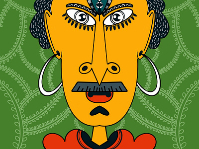 AngryTales artwork character art character concept design folkart illustration art indian art