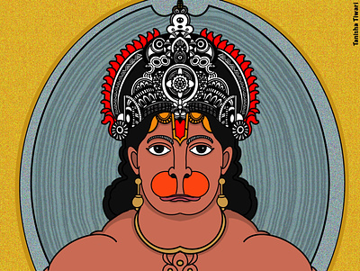 Illustrating Ramayana artwork character art design folkart illustration illustration art illustration design indian art procreate art