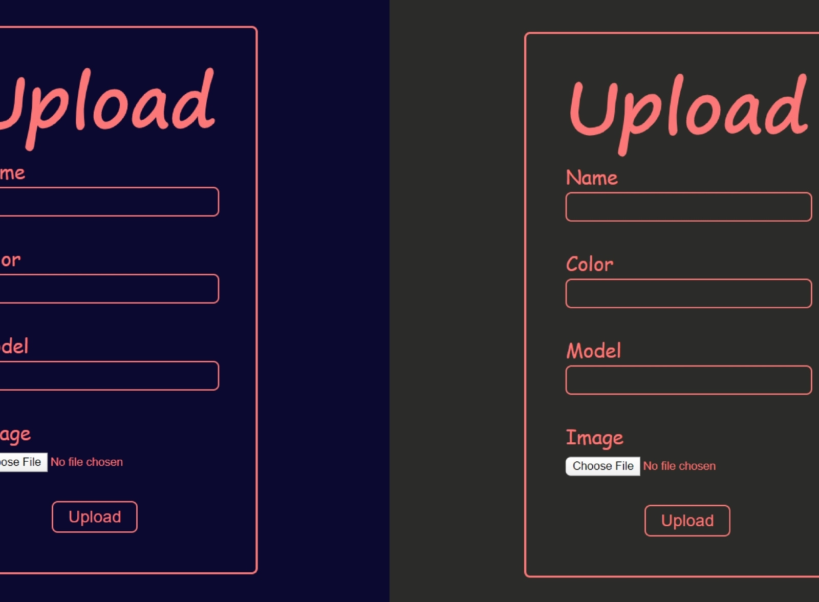 SVG form by Oleh Halat on Dribbble