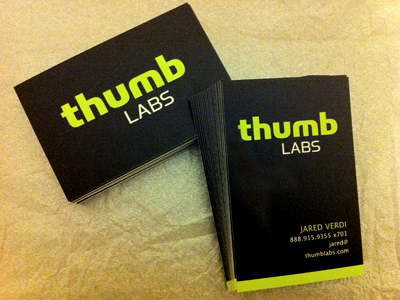 Available for Hire brand business card identity labs thumb