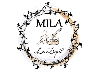 LoveDepil logo depil ai illustration