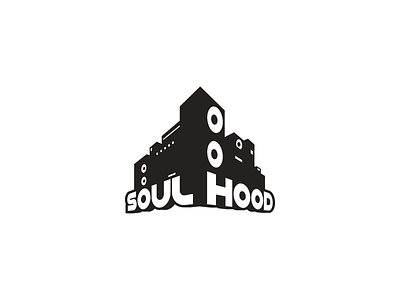 Soul Hood Records logo brand identity graphic design logo mark