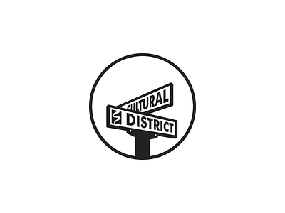 Spartanburg Cultural District Logo brand identity graphic design logo mark