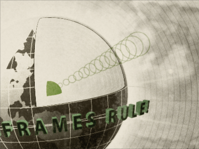 Retro Globe illustrator photoshop