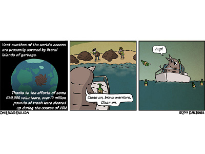 Ocean Trash boat comic create drinks kiwi lol ocean planet sea webcomic