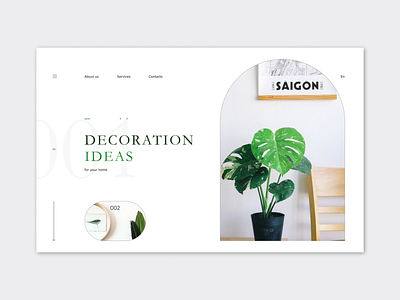 Concept of main page (landing) behance composition concept dribbble dribble graphicdesign landing minimal minimalism minimalist round round composition rounded rounded composition ui uidesign userinterface ux uxdesign webdesign