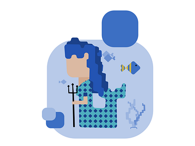 Pixel Mermaid