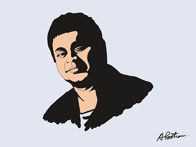 A r Rahman Portrait