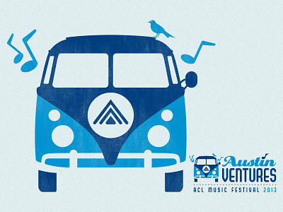 2013 ACL Stage Branding acl aclfest austin austin city limits austin texas branding bus debut shot logo music festival volkswagen zilker