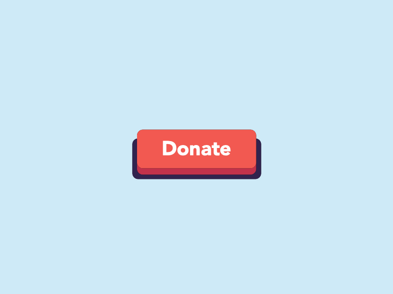 Donate Button Micro Interaction donate donate button microinteraction ux
