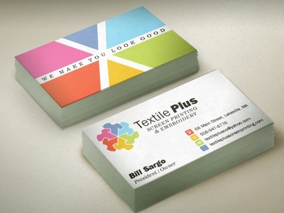 Textile Plus Business Card