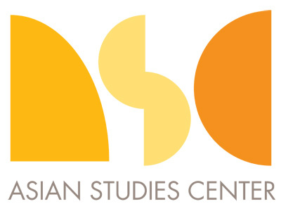 BSU Asian Studies Center asc asian studies center bridgewater state university bright identity logo modern repetition shapes warm youthful